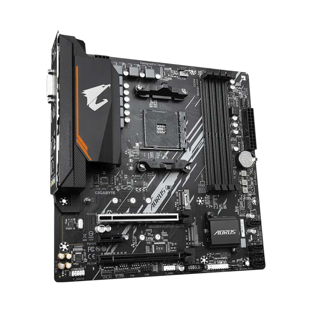 Gigabyte B550M AORUS Elite (AM4) Motherboard - Image 2