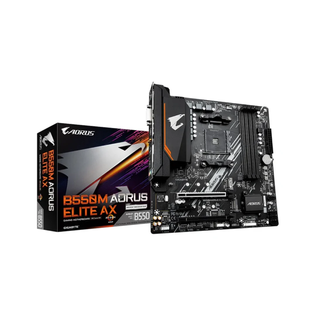 Gigabyte B550M AORUS ELITE AX (AM4) Motherboard - Image 4