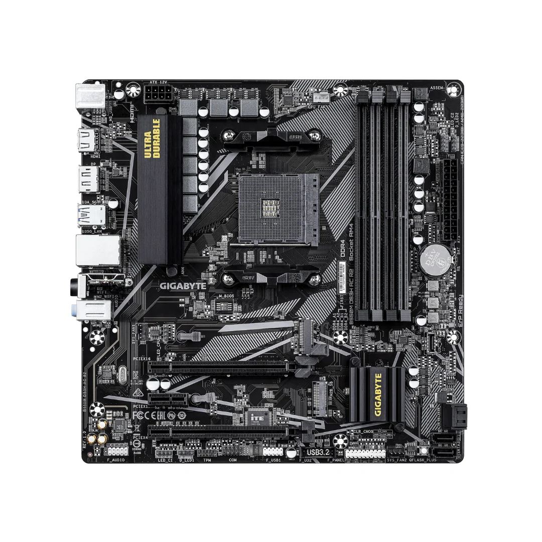 Gigabyte B550M DS3H AC R2 (AM4) DDR4 Motherboard - Image 2