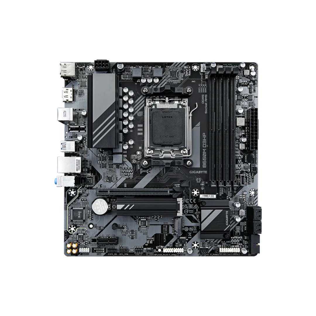 Gigabyte B650M D3HP 4*DDR5 (AM5) Motherboard - Image 2
