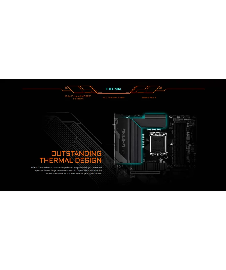 Gigabyte B760 GAMING X AX DDR5 LGA1700 Motherboard - Image 4