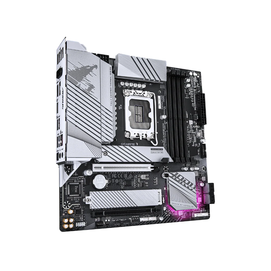 Gigabyte B760M Aorus Elite WiFi6E Gen5 DDR5 LGA 1700 Motherboard - Image 3