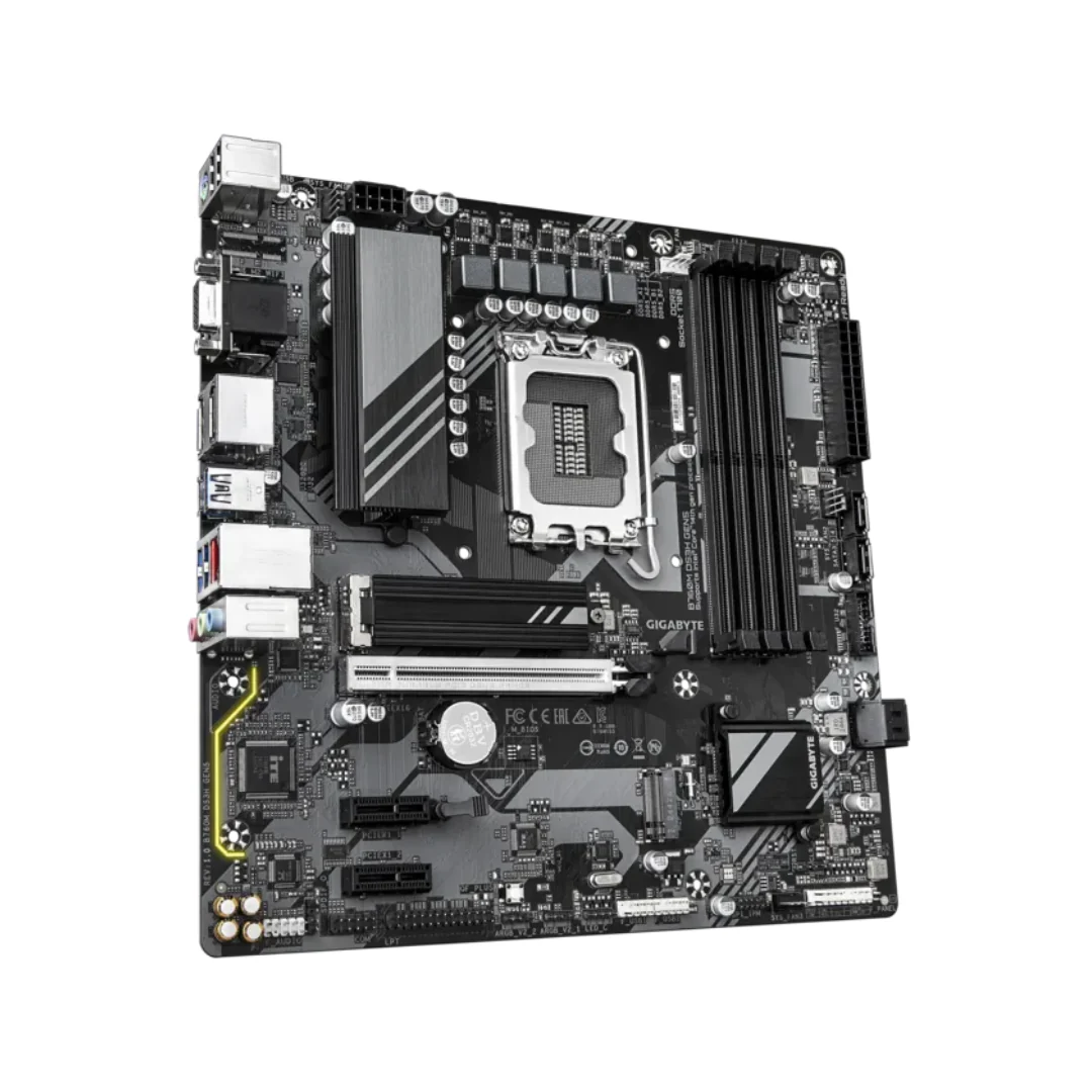 Gigabyte B760M DS3H Gen5 DDR5 LGA 1700 Motherboard - Image 3