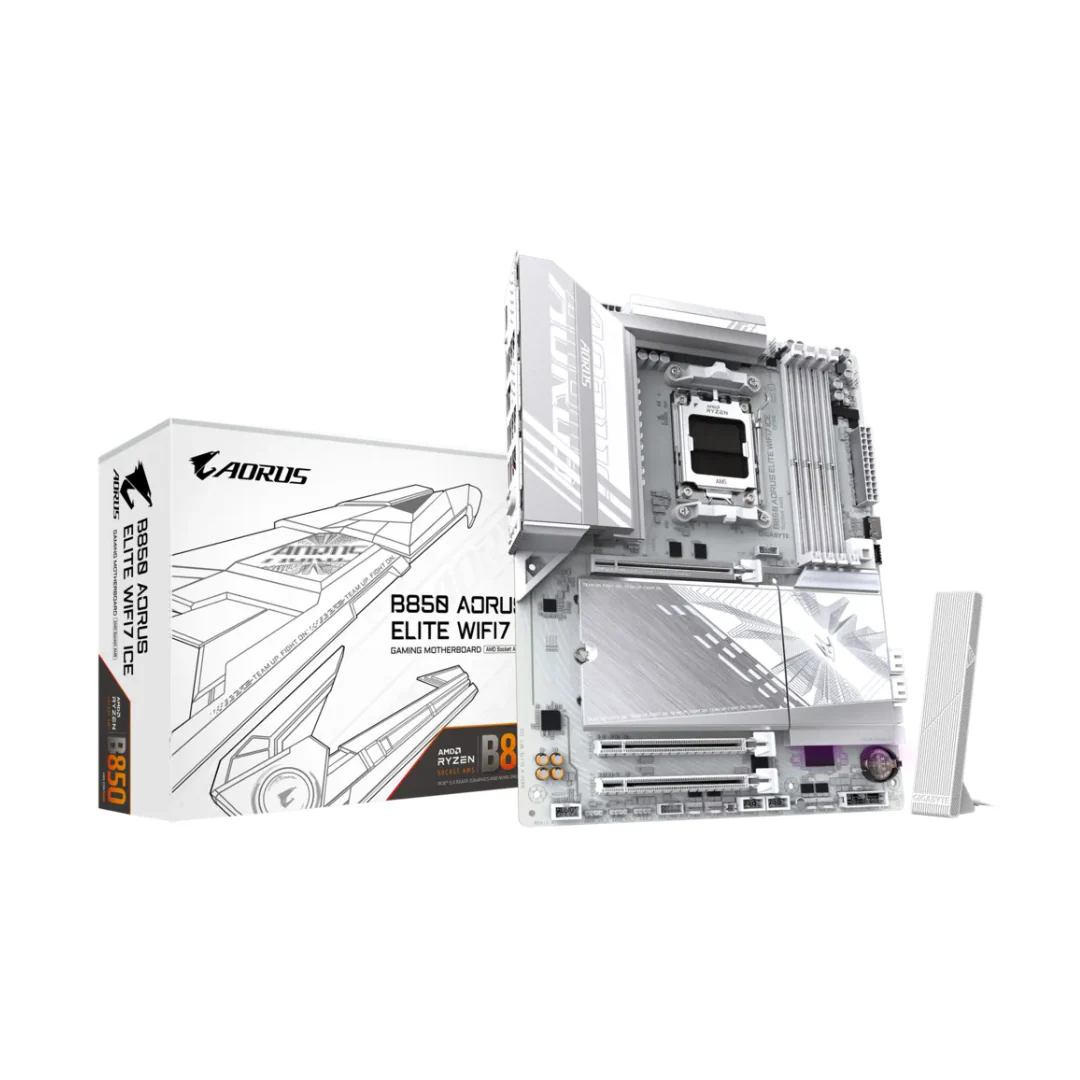Gigabyte B850 Aorus Elite WiFi7 ICE 4*d5 ATX AM5 Motherboard