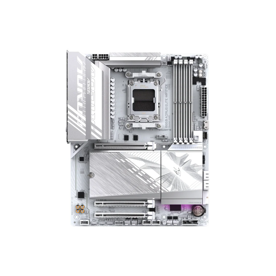 Gigabyte B850 Aorus Elite WiFi7 ICE 4*d5 ATX AM5 Motherboard - Image 2