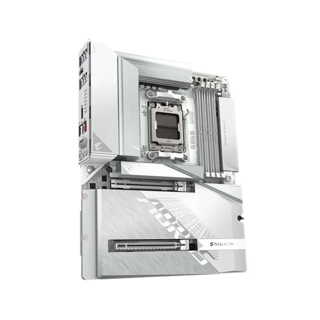 Gigabyte B850 Aorus Stealth ICE WiFi7 AM5 Motherboard - Image 4