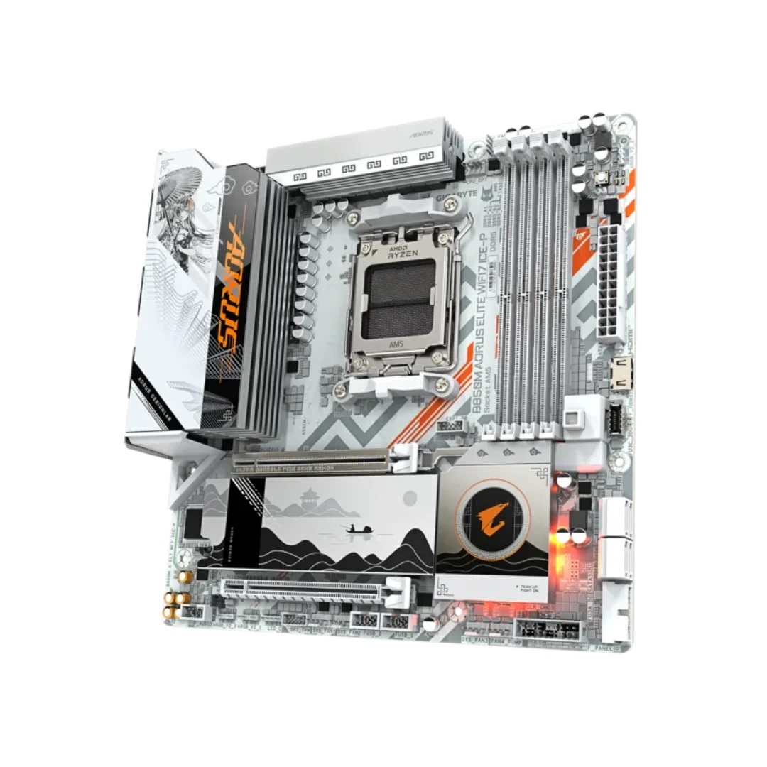 Gigabyte B850M AORUS ELITE WIFI7 ICE-P DDR5 AM5 Motherboard - Image 3