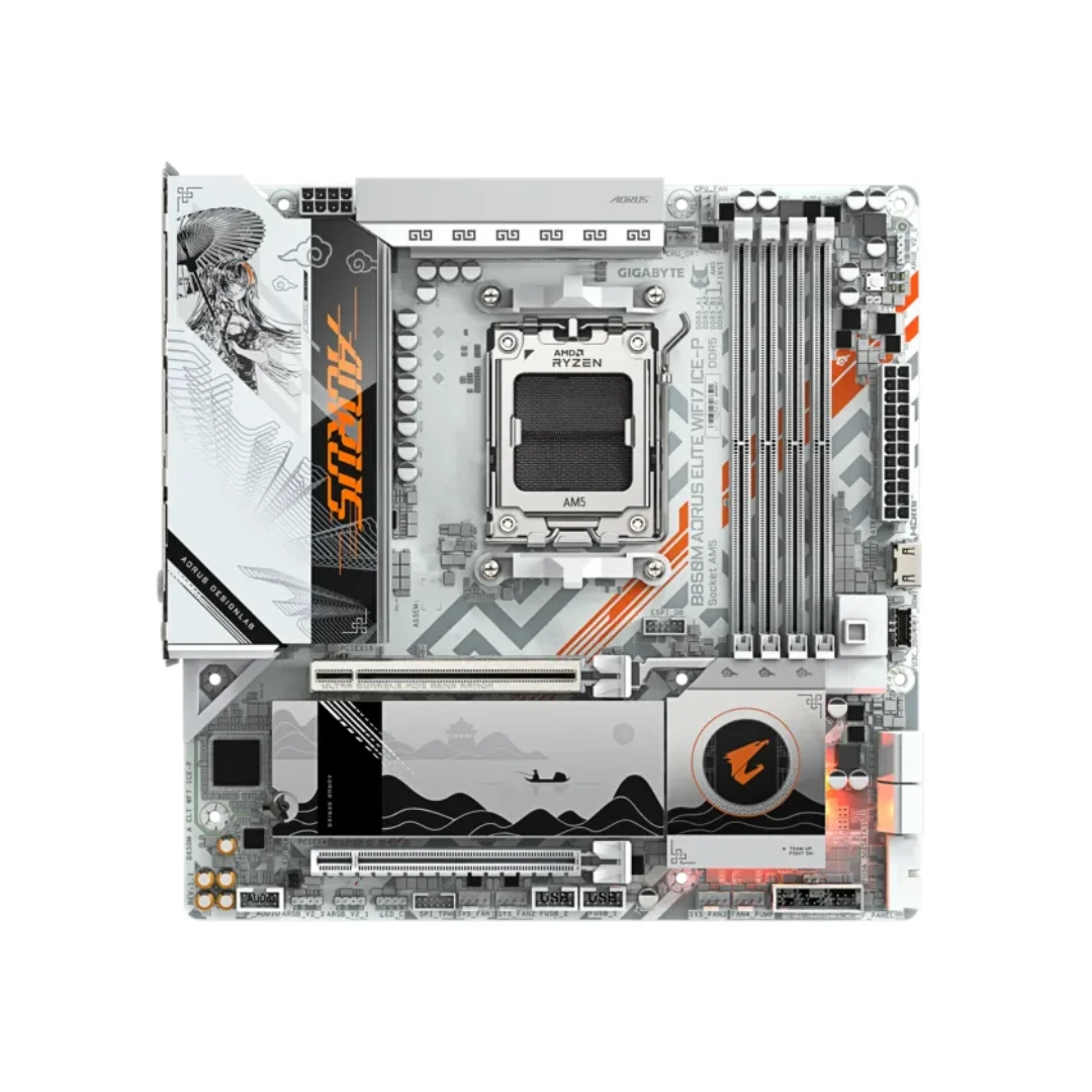 Gigabyte B850M AORUS ELITE WIFI7 ICE-P DDR5 AM5 Motherboard - Image 4