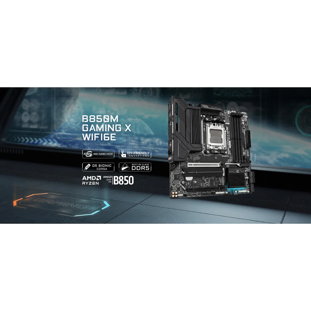 Gigabyte B850M Gaming X WiFi6E DDR5 AM5 Motherboard - Image 4
