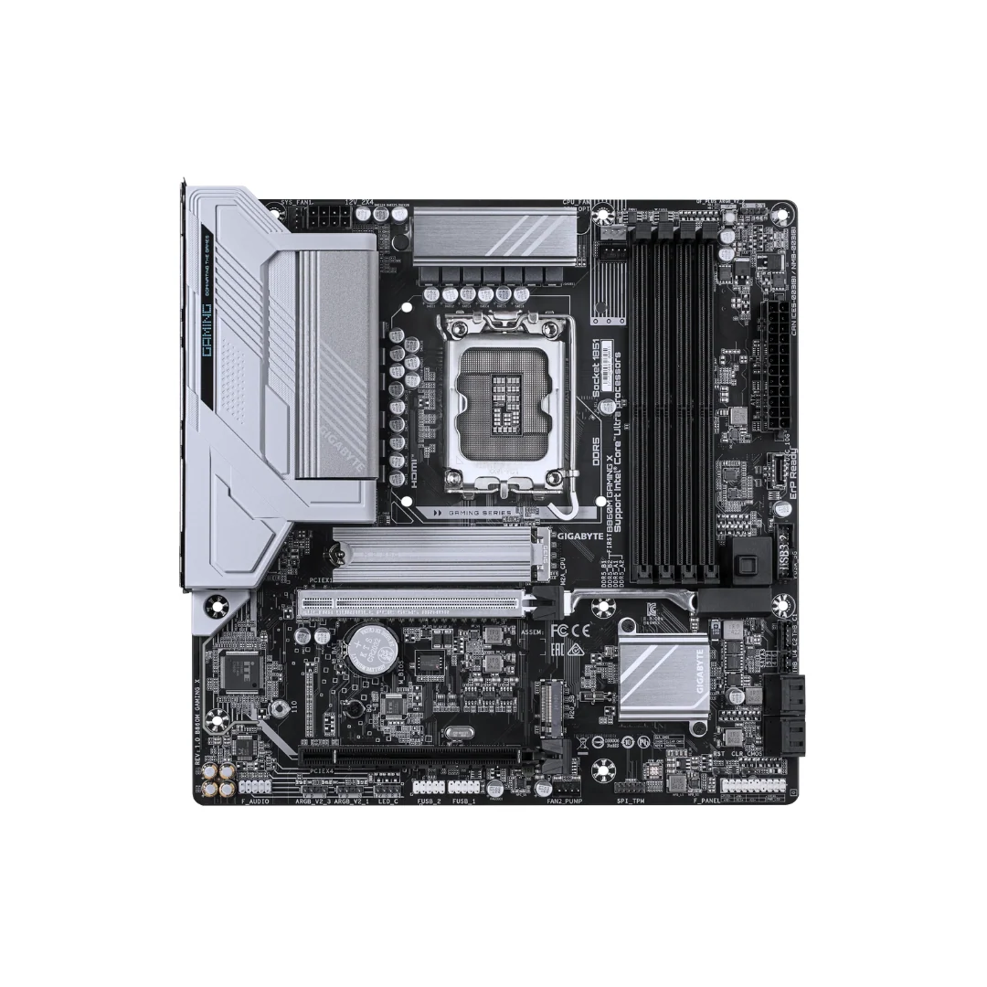 Gigabyte B860M Gaming X 4*D5 mATX LGA1851 Motherboard - Image 2