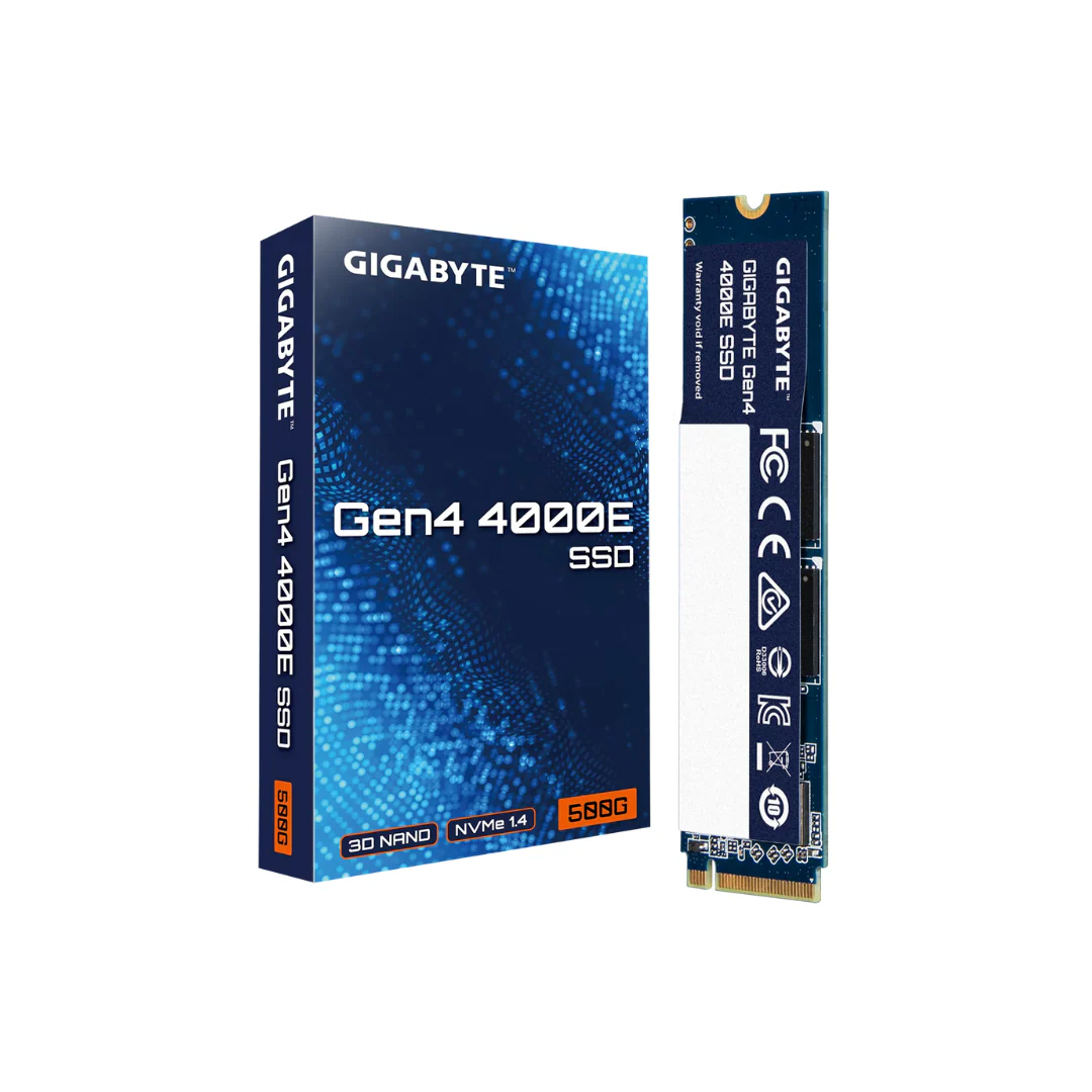 Gigabyte Gen4 4000E NVME M.2 PCIE 4.0x4 2280 SSD ( 250GB GP-G440E250G | 500GB GP-G440E500G ) - Image 2