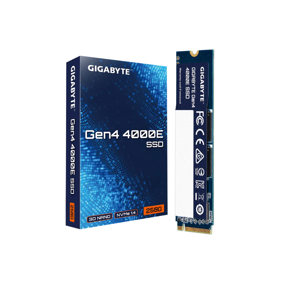 Gigabyte Gen4 4000E NVME M.2 PCIE 4.0x4 2280 SSD ( 250GB GP-G440E250G | 500GB GP-G440E500G ) - Image 3