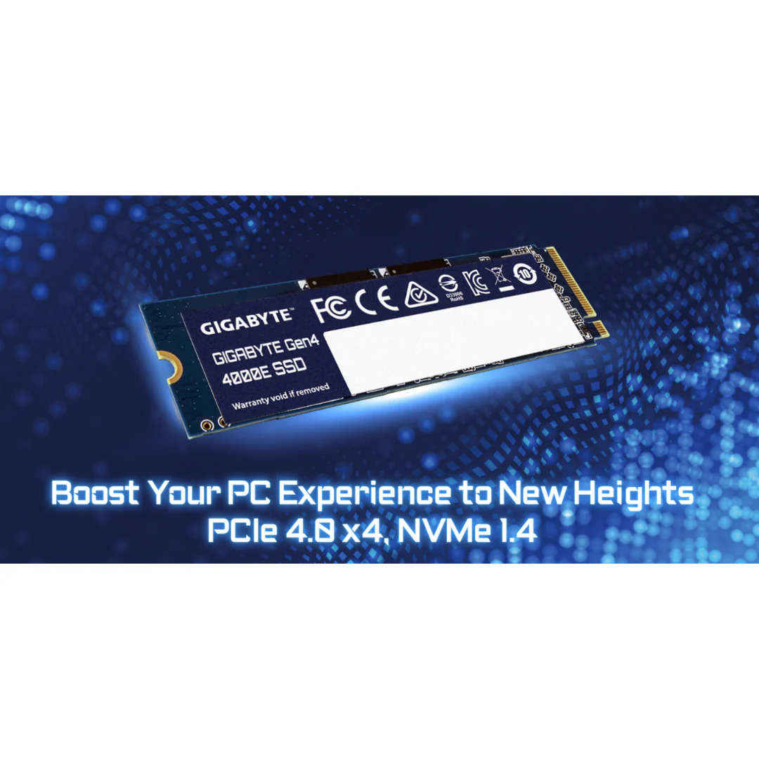 Gigabyte Gen4 4000E NVME M.2 PCIE 4.0x4 2280 SSD ( 250GB GP-G440E250G | 500GB GP-G440E500G ) - Image 5