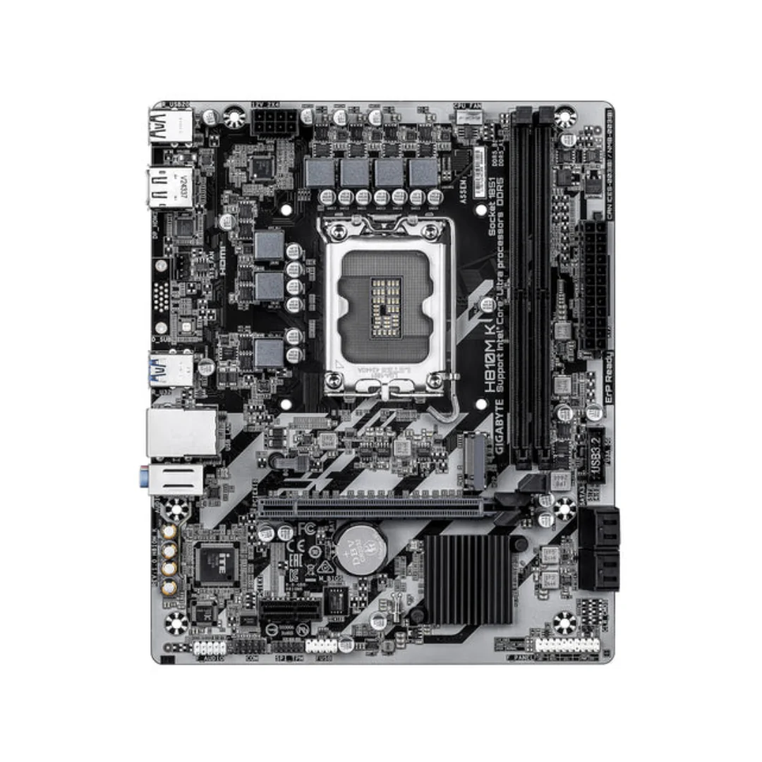 Gigabyte H810M-K DDR5 Intel UD (LGA 1851) Motherboard - Image 2