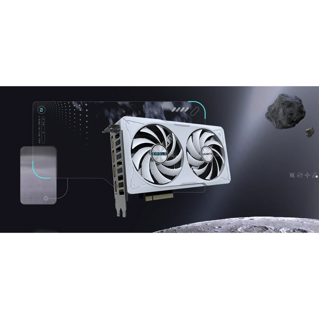 Gigabyte RTX 5060 Eagle OC ICE 8GB GDDR7 Graphics Card GV-N5060EAGLEOC-ICE-8GD - Image 4