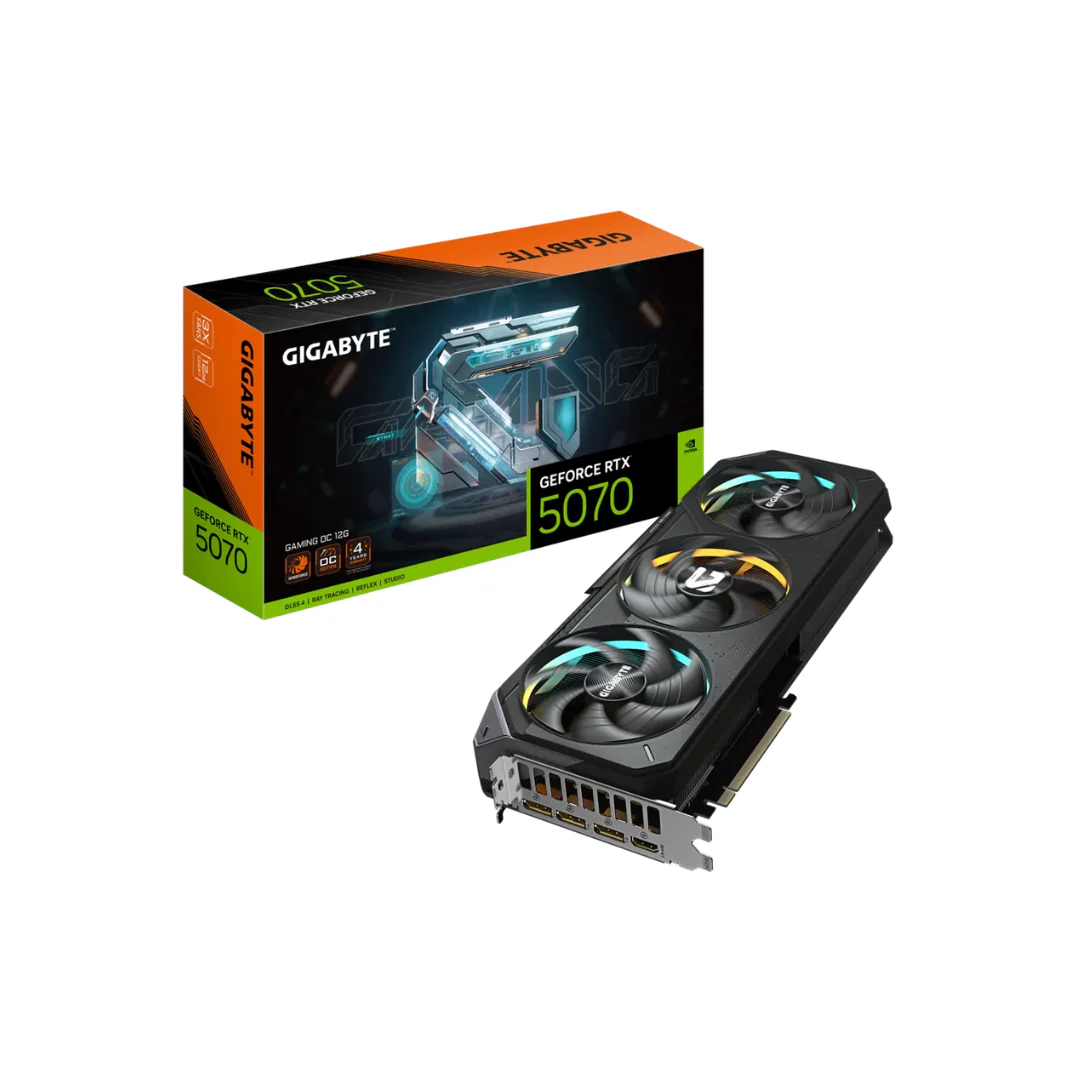 Gigabyte RTX 5070 Gaming OC 12GB GV-N5070GAMING-OC-12GD Graphics Card