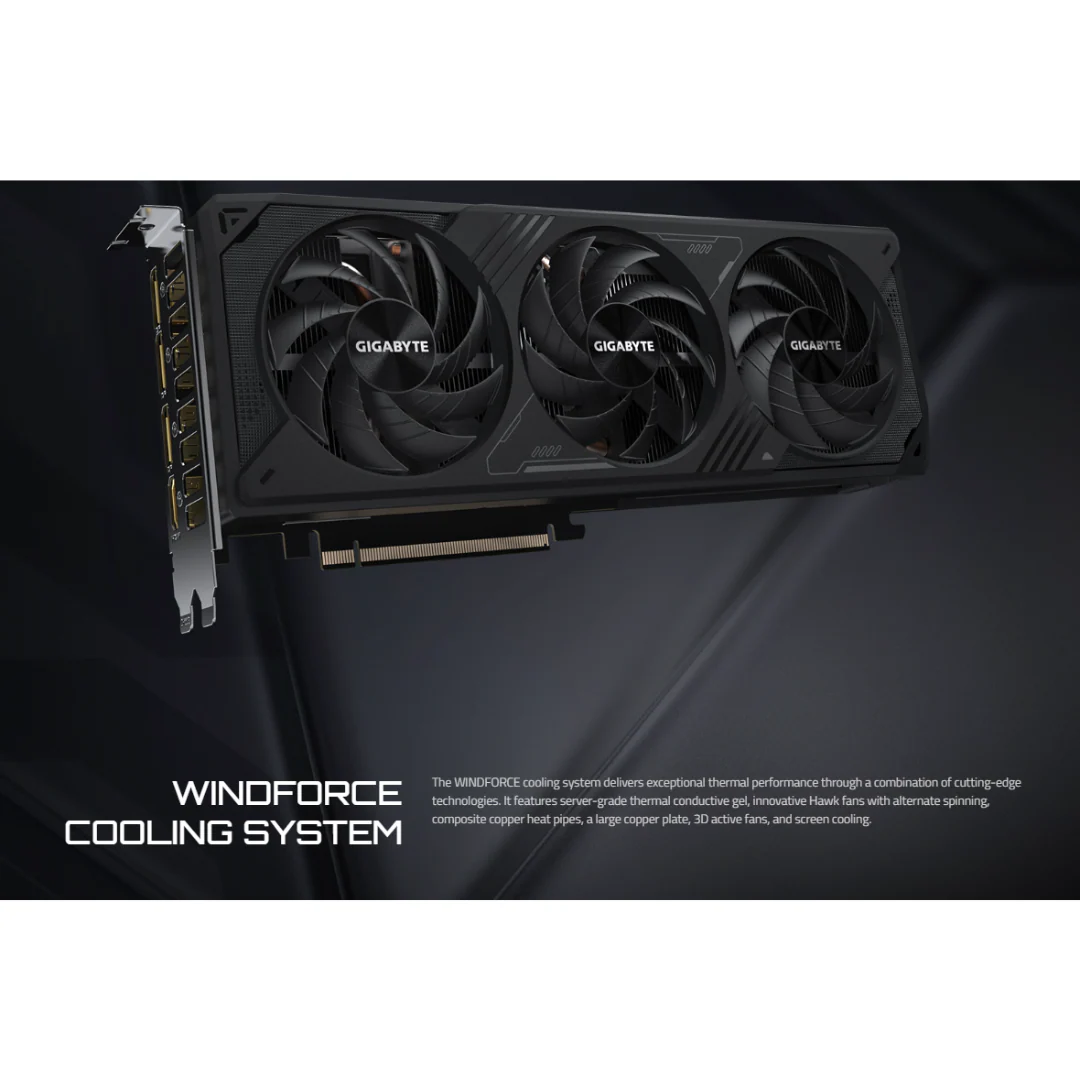 Gigabyte RTX 5070 Windforce OC SFF 12GB GV-N5070WF3OC-12GD Graphics Card - Image 4