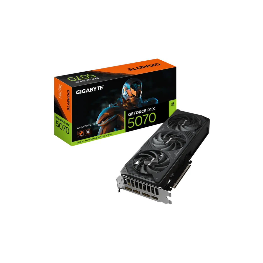 Gigabyte RTX 5070 Windforce SFF 12GB GV-N5070WF3-12GD Graphics Card