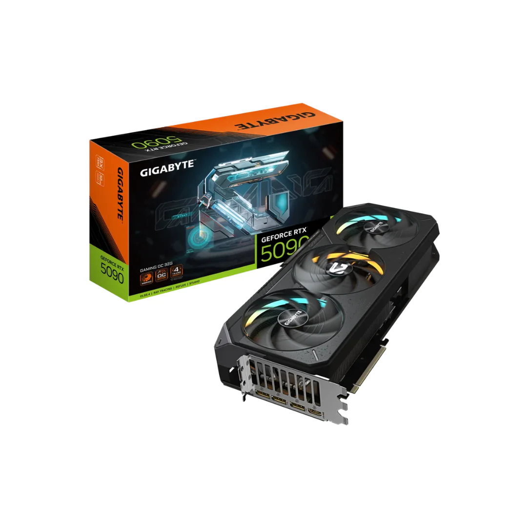 Gigabyte RTX 5090 Gaming OC 32G GV-N5090GAMING-OC-32GD Graphics Card (Option to Purchase >> Gigabyate AORUS Waterforce X @ 50% OFF)