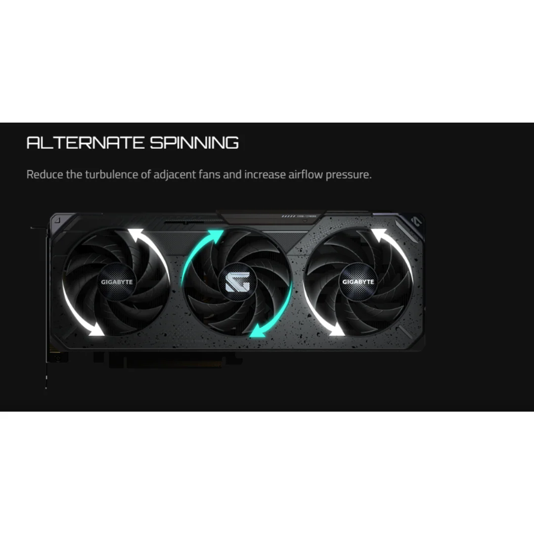 Gigabyte RX 9060 XT Gaming OC 16GB GV-R9060XTGAMING-OC-16GD Graphics Card - Image 4