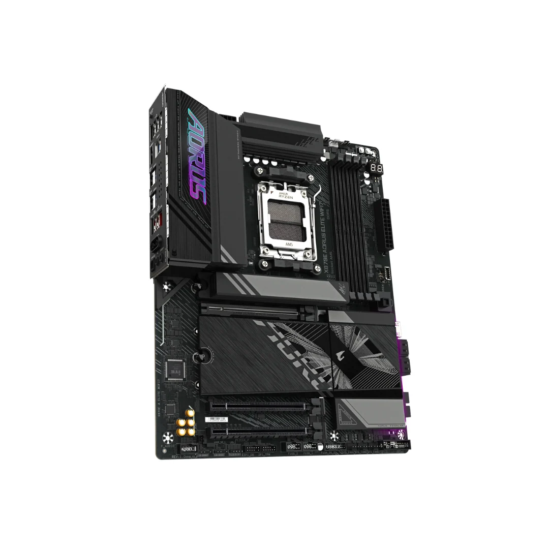 Gigabyte X870E Aorus Elite WiFi7 4*DDR5 ATX AM5 Motherboard - Image 3
