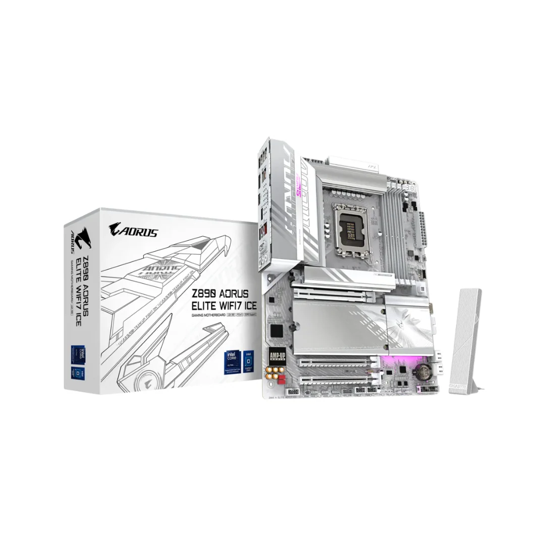 Gigabyte Z890 Aorus Elite WiFi7 ICE 4*D5 ATX WiFi7 LGA1851 Motherboard