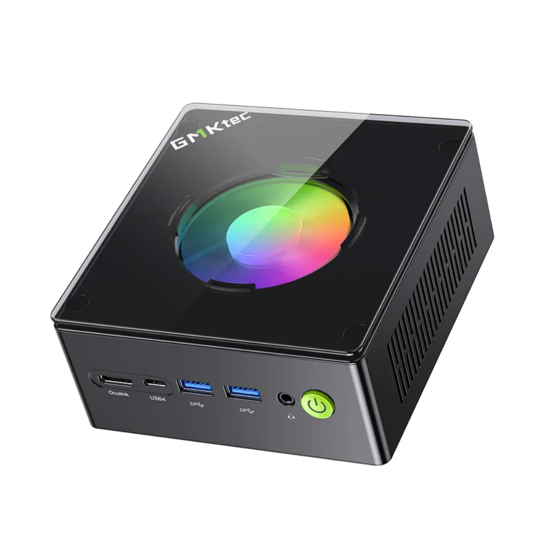 GMKtec K11 Nucbox Mini PC (Black) AMD Ryzen 9 8945HS | 32GB RAM | 1TB SSD | AMD Radeon 780M | Windows 11 Pro - Image 4