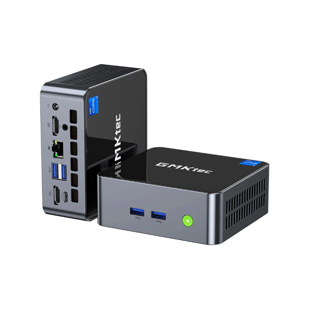 GMKtec M3 NucBox Mini PC (Black) - Intel i5-12450H | 32GB DDR4 | 1TB M.2 | WiFi 6 | 2.5G | Windows 11 Pro | 2xHDMI | USB3.0 | USBC - Image 2