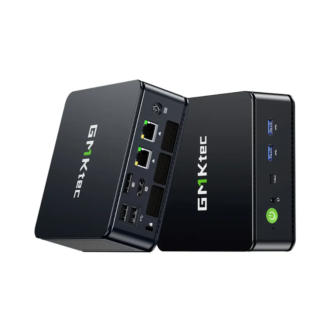 GMKtec M5 Ultra NucBox Mini PC (Black) - AMD Ryzen 7 7730U | 16GB DDR4 | 512GB M.2 | WiFi 6E | Windows 11 Pro | HDMI | USB3.2 | USBC - Image 4