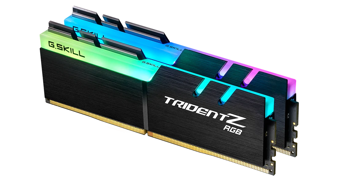 G.Skill Trident Z RGB 32GB Dual DDR4 3600MHz CL18 F4-3600C18D-32GTZR Desktop Memory