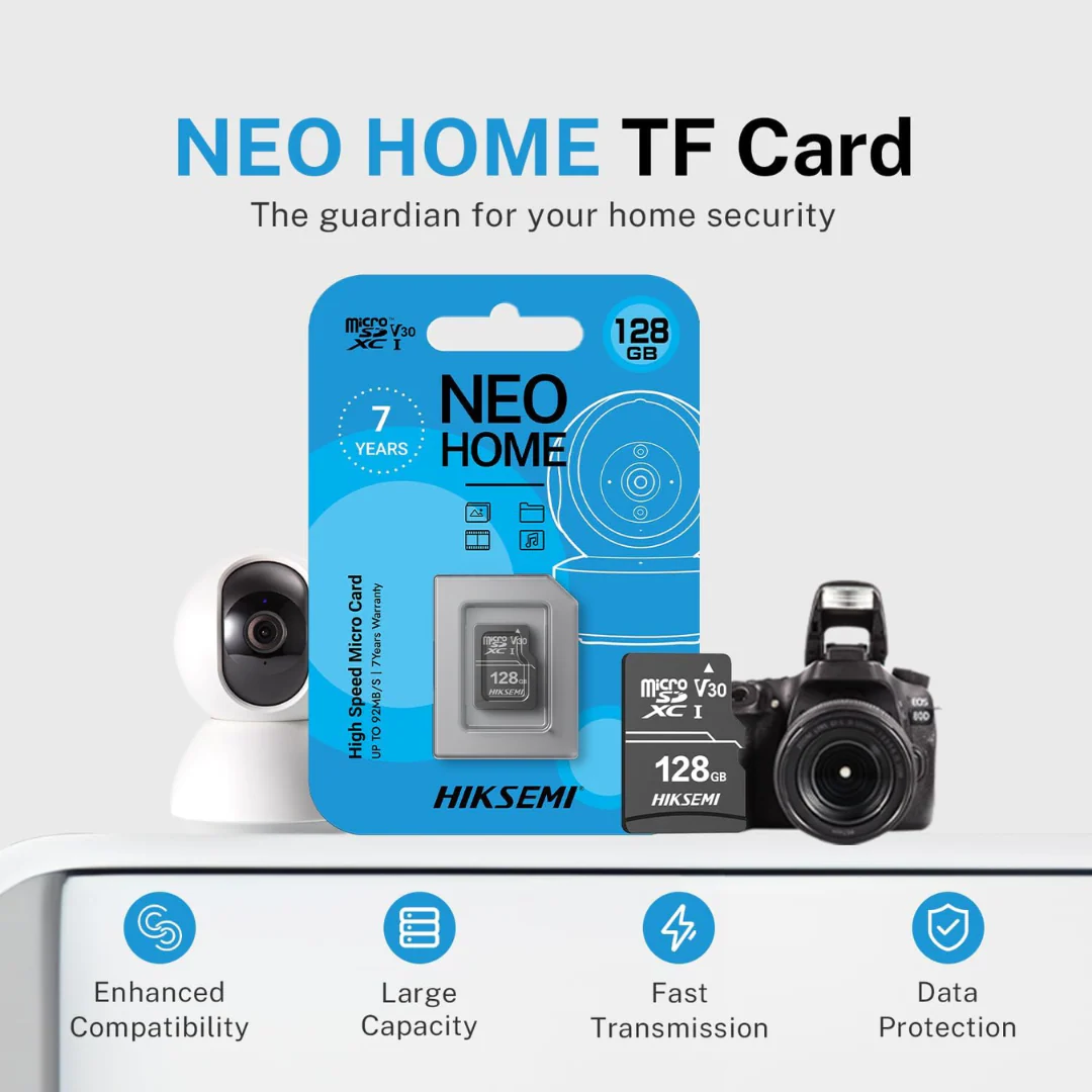 Hiksemi 128GB MICRO SDXC V30 CLASS 10 NEO HOME (HS-TF-D1 128G) - Image 2