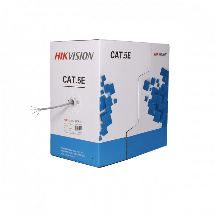 Hikvision Cat5e DS-1LN5E-E/E Network Cable Pure Copper 305 meters