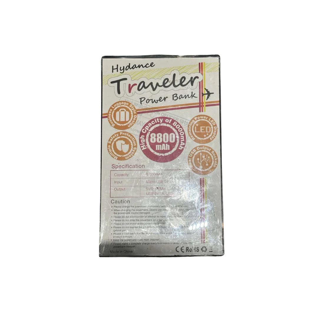 Hydance 8800mAh Travaeller Mobile Power Bank - Image 3