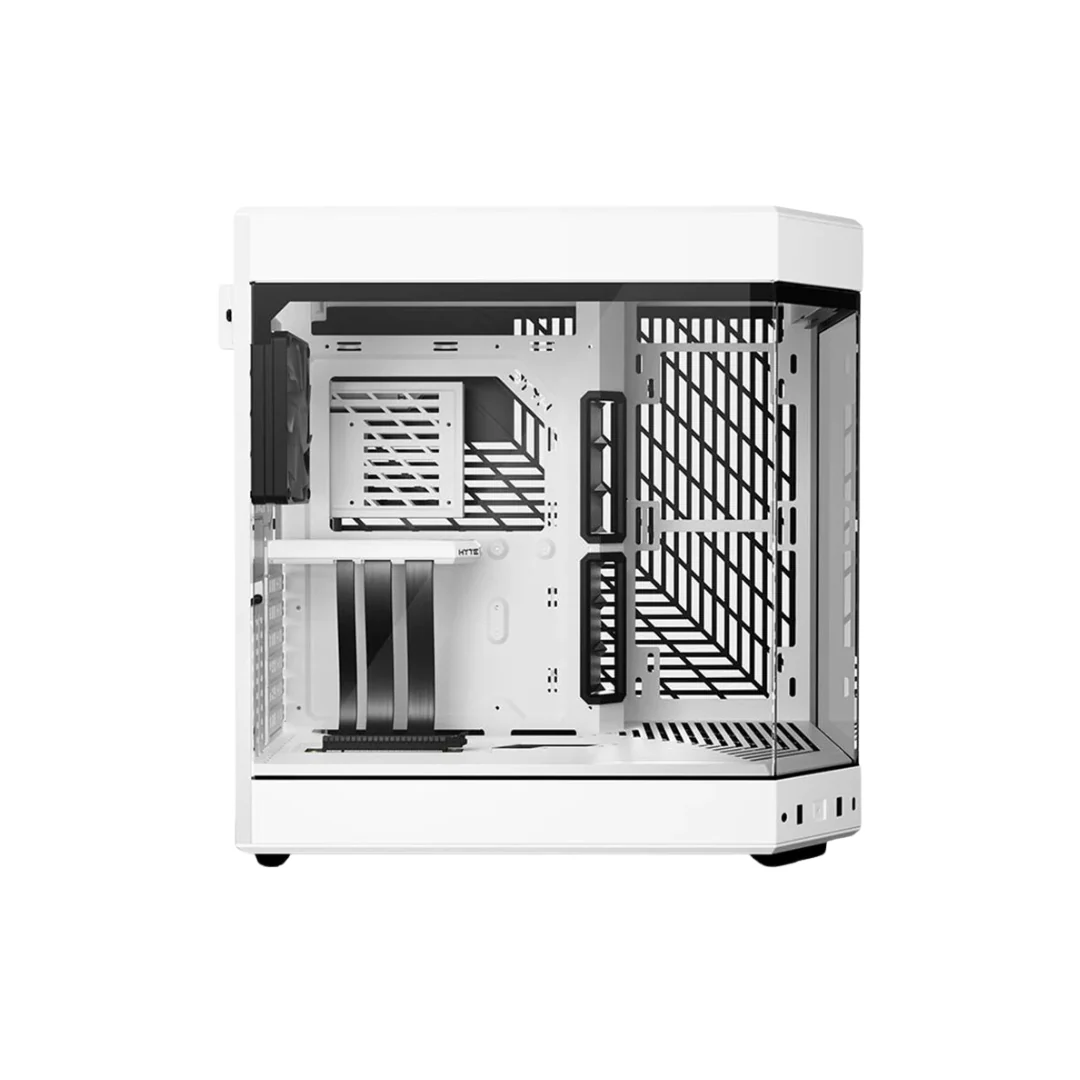 Hyte Y60 Dual Chamber Mid-Tower ATX Modern Aesthetic Case Snow White (Order Basis) - Image 2