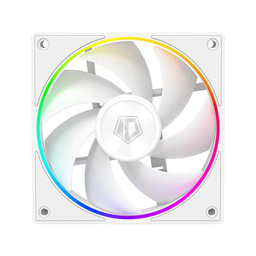 ID Cooling AF-127 aRGB120mm Single Fan ( Black AF-127-ARGB-K | White AF-127-ARGB-W ) [ White - No Box ] - Image 2
