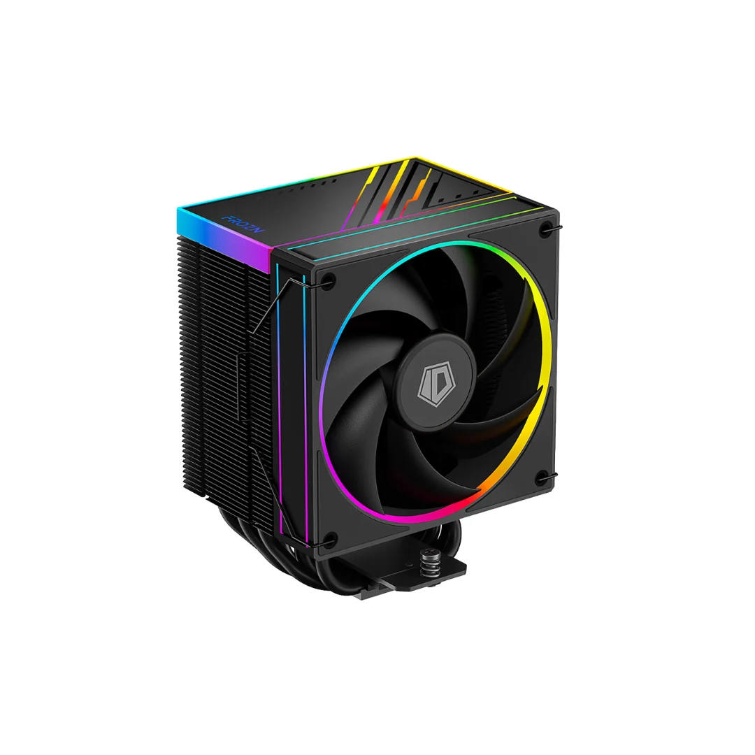 ID Cooling FROZN A610 ARGB Black 6 heatpipe, 1x120mm CPU Cooler - Image 2