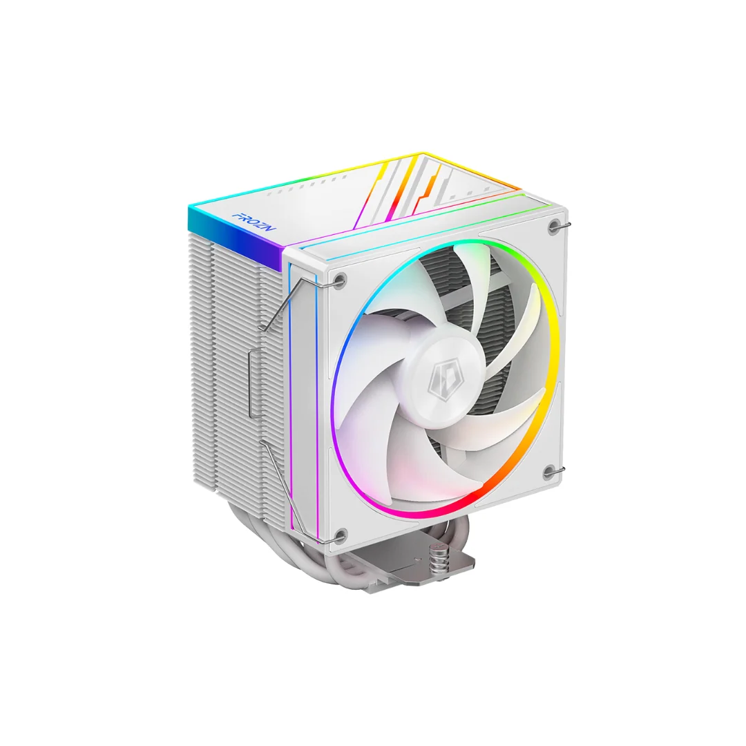 ID Cooling FROZN A610 ARGB White 6 heatpipe, 1x120mm CPU Cooler - Image 2