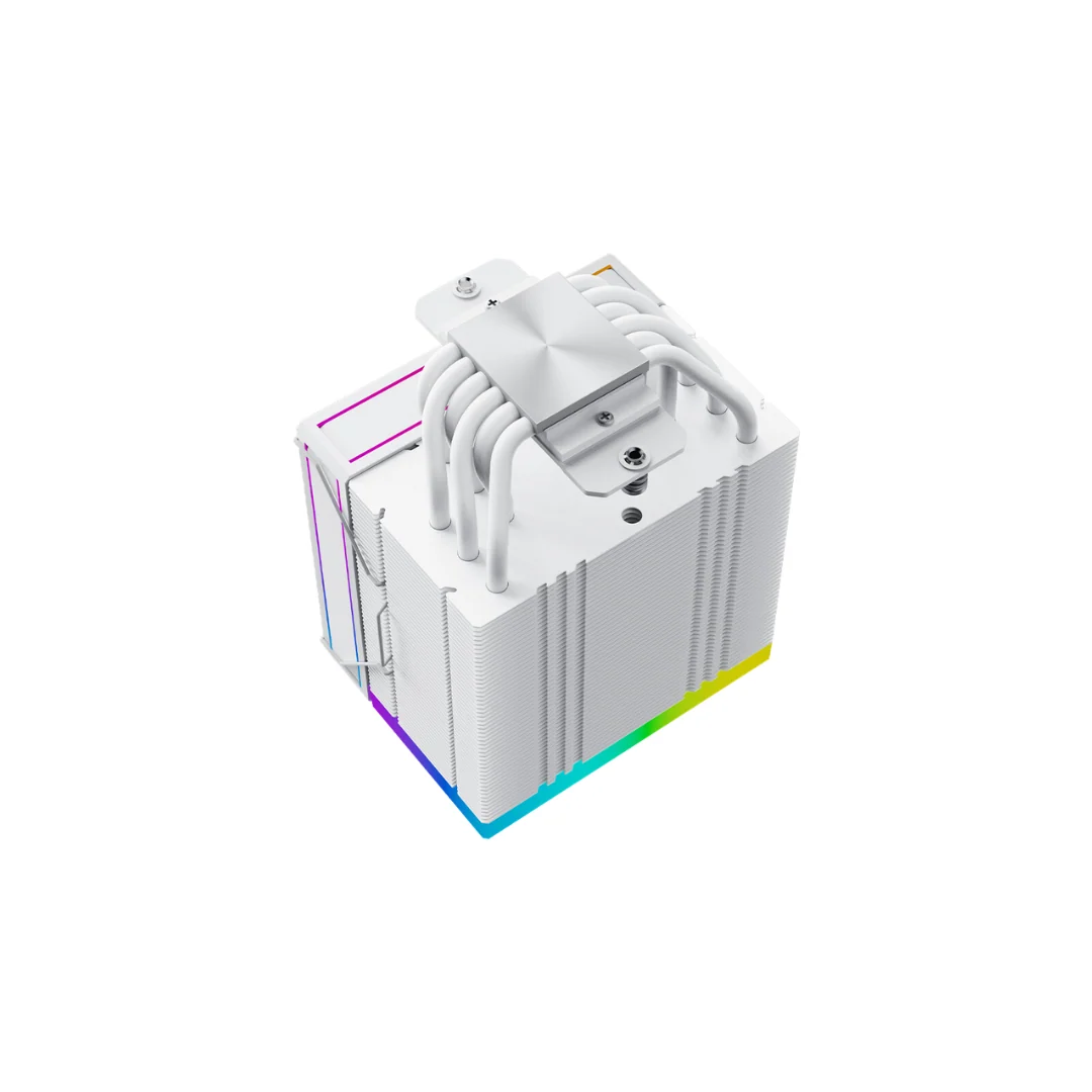 ID Cooling FROZN A610 ARGB White 6 heatpipe, 1x120mm CPU Cooler - Image 3