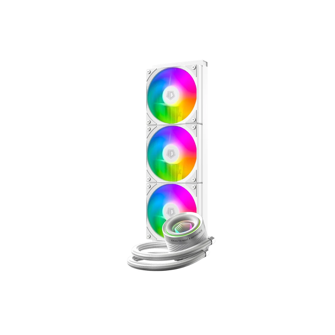 ID Cooling FX360 INF ARGB 360mm Water Cooler (Black | White) - Image 3