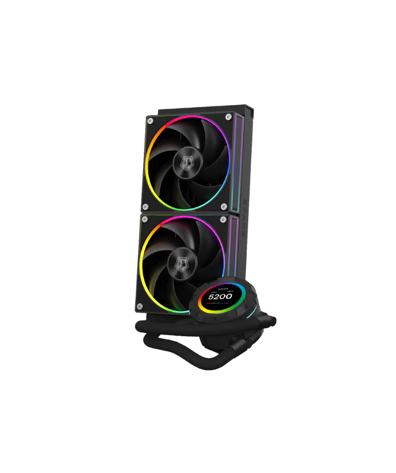 ID Cooling Space SL240 240mm Black Liquid CPU Cooler - Image 2