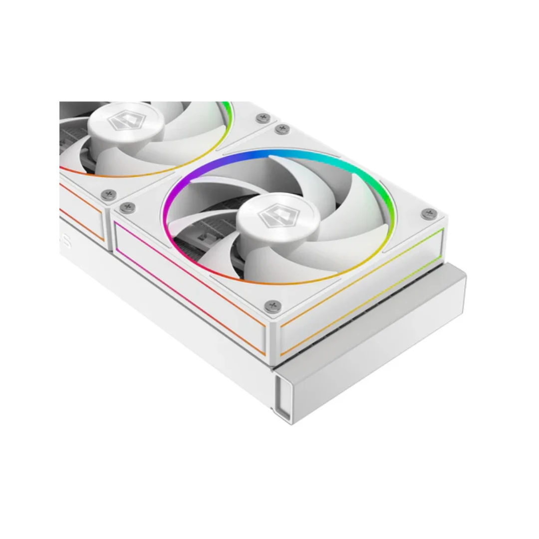 ID Cooling Space SL240 XE LCD White 240mm RGB Liquid CPU Cooler - Image 4