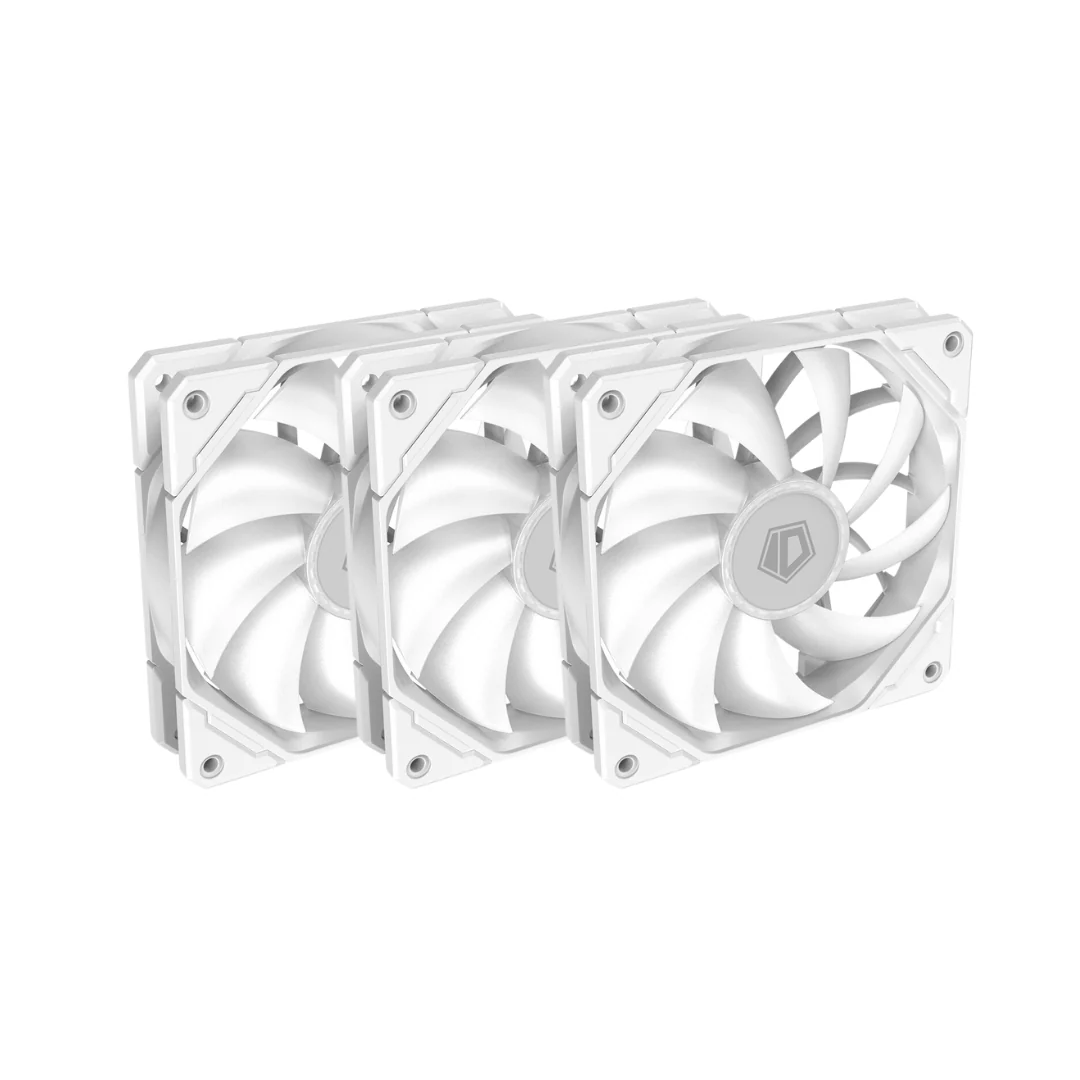 ID Cooling TF-12025 Pro ARGB PWM Trio White Fan ID-FAN-TF-12025-PRO-ARGB-TRIO WHITE - Image 2
