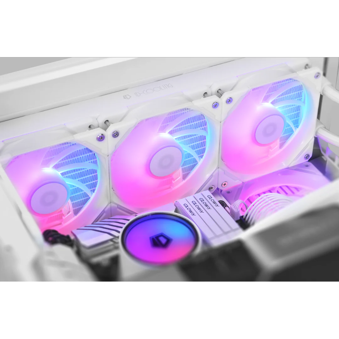 ID Cooling TF-12025 Pro ARGB PWM Trio White Fan ID-FAN-TF-12025-PRO-ARGB-TRIO WHITE - Image 3