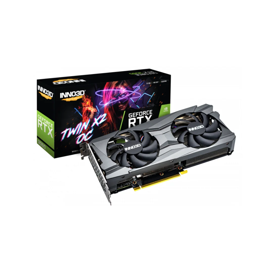 Inno3D RTX 3060 Twin X2 OC 12GB Graphics Card N30602-12D6X-11902120H