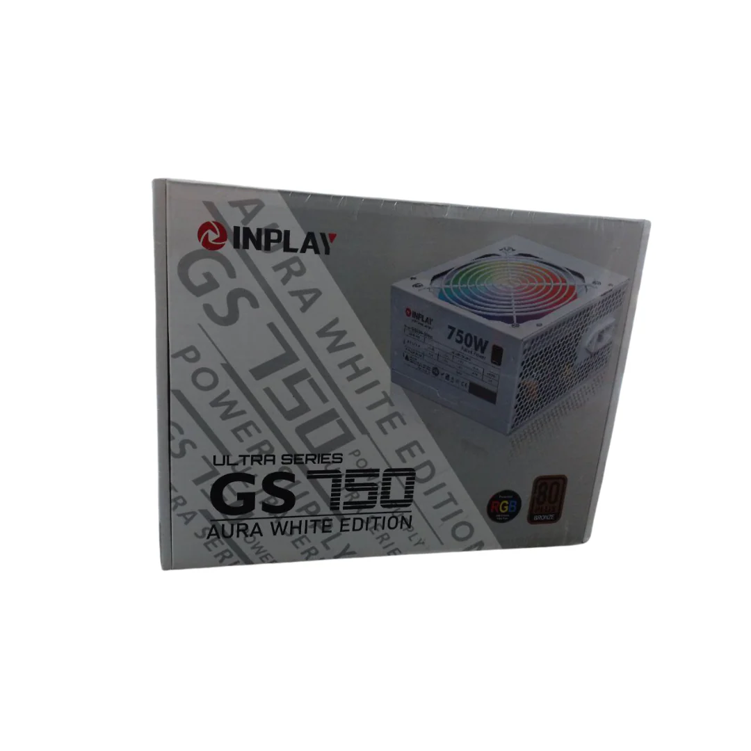 InPlay GS750 Ultra RGB 750W True Rated 80+ Bronze Power Supply (Black | White) - Image 3