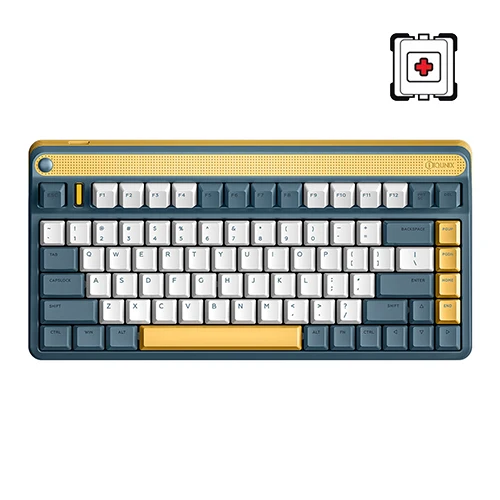 iQUNIX A80 Explorer Wireless RGB Hot-Swappable Mechanical Keyboard - Cherry MX Switch (Blue | Brown | Red ) - Image 3