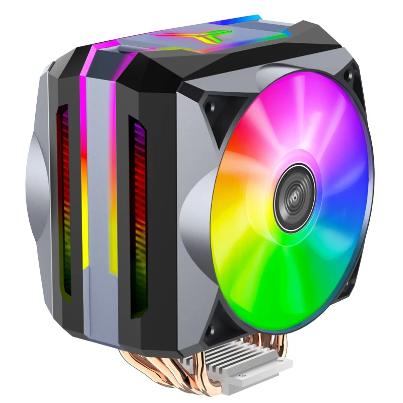 JONSBO CR-1100 ARGB 2x120mm Gray CPU Cooler - Image 2