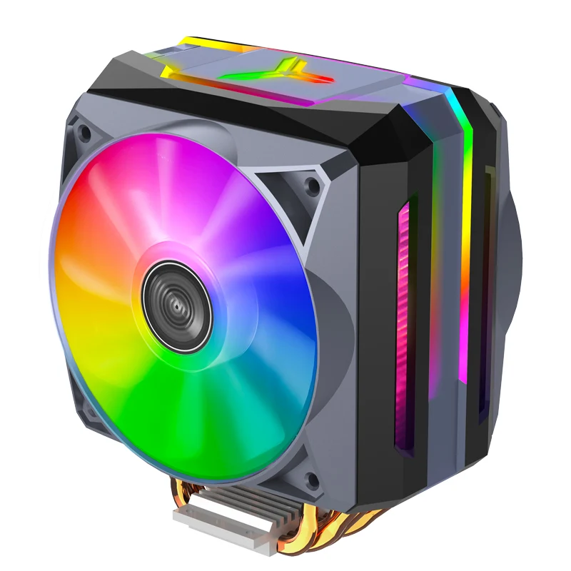 JONSBO CR-1100 ARGB 2x120mm Gray CPU Cooler - Image 4