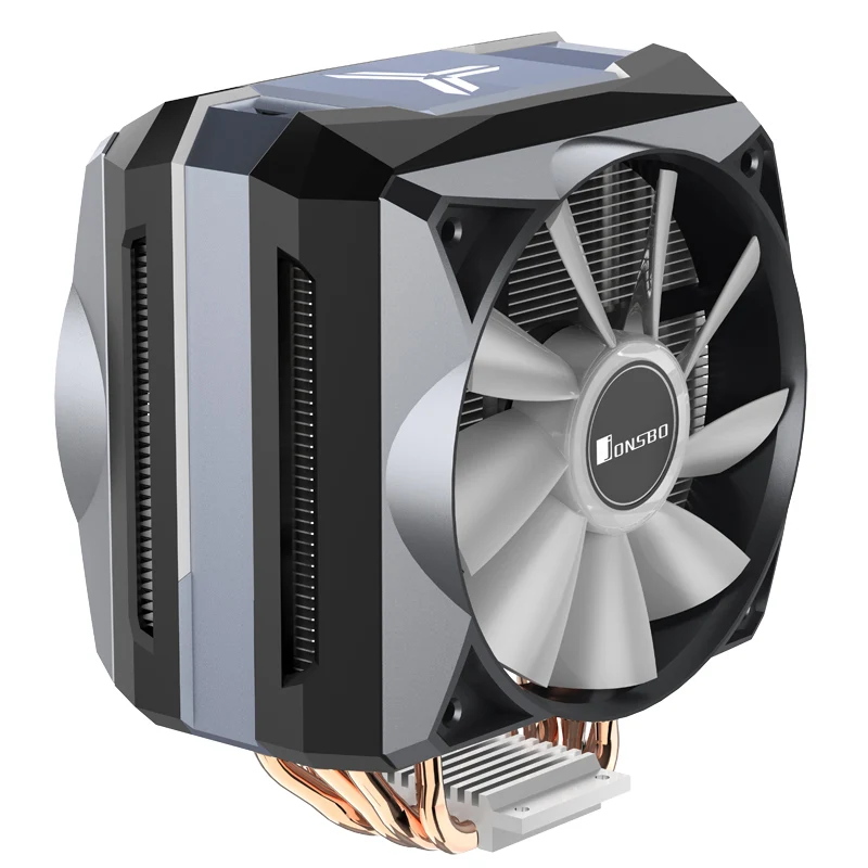 JONSBO CR-1100 ARGB 2x120mm Gray CPU Cooler - Image 5