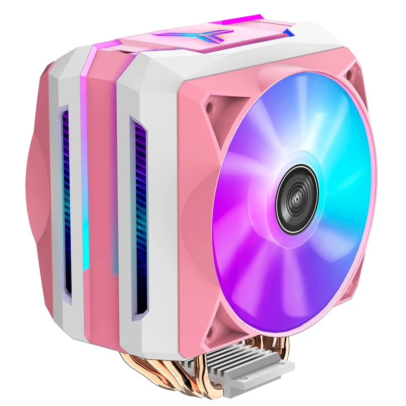 Jonsbo CR-1100 ARGB 2x120mm Pink CPU Cooler - Image 2